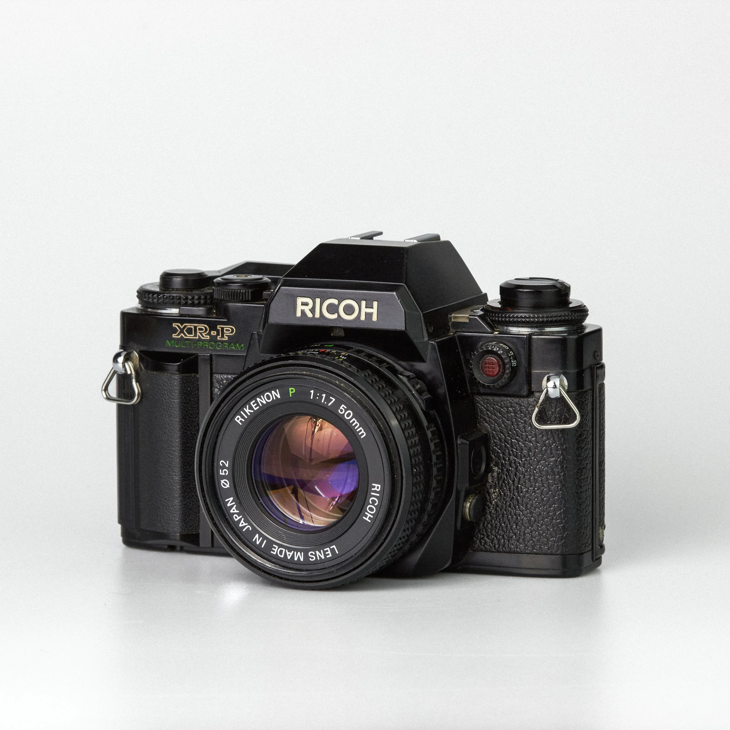 RICOH　XR-P　MULTI PROGRAM　RIKENON P50/1.7 Ricoh XR-P Multiprogram - Rikenon 50mm 1.7 — Carmencita Film Cameras